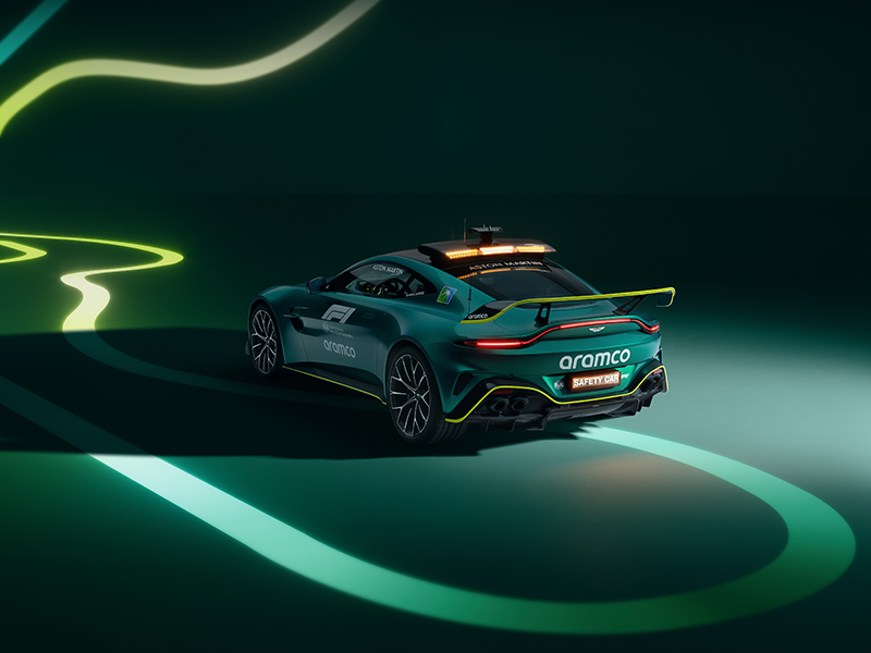 002 New Aston Martin Vantage Official Safety Car of Formula 1Â