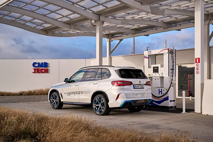 BMW iX5 Hydrogen essai route 3