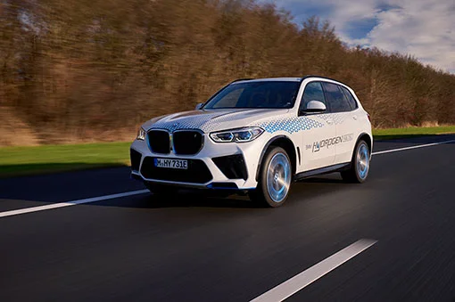 BMW iX5 Hydrogen essai route intr