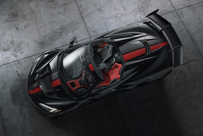 Chevrolet 2026 Corvette ZR1X Top View copie