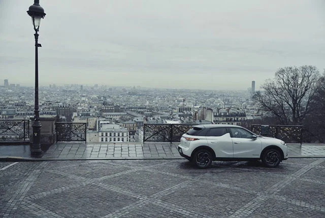 DS 3 Crossback toits de Paris