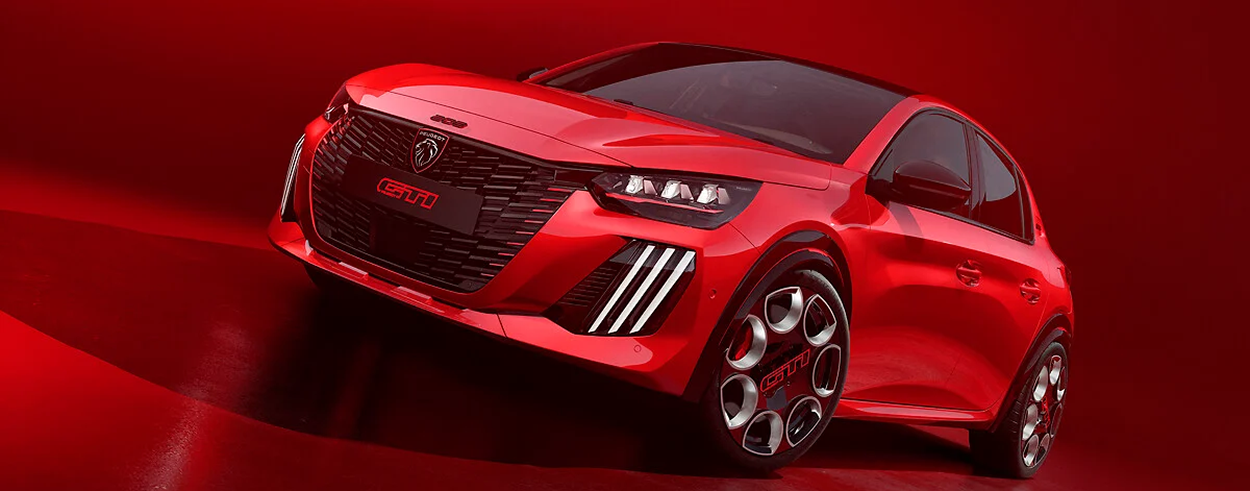 Peugeot E 208 GTI 2025 intr