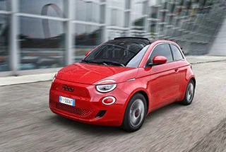 Nouvelle Fiat 500 Red intr