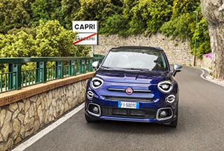 Fiat 500 X Yachting découvrable intr