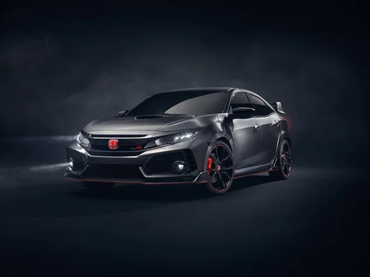 Prototype Honda Civic Type R 2017 1