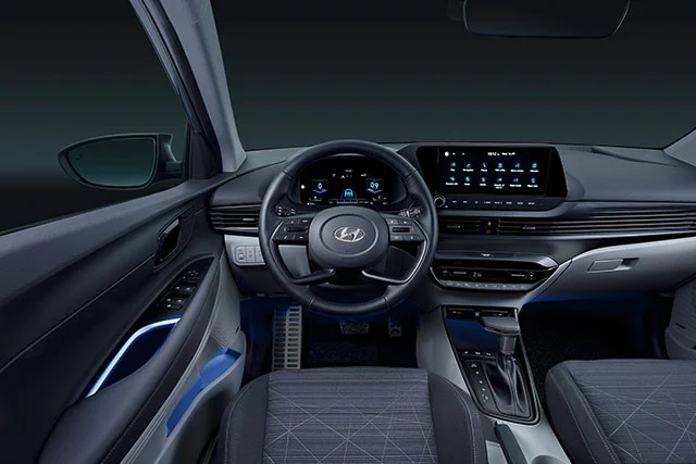 Hyundai Bayon Studio Muenchen Nov interior 02