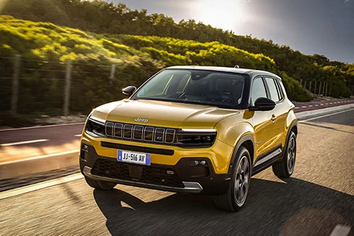 Nouvelle JeeP Avenger 2023 intr