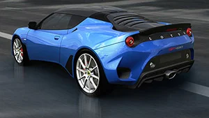 Lotus Evora GT430 Blue 2intr