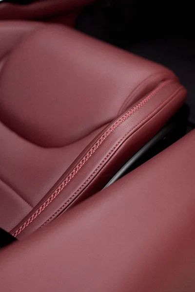 Large 12035 McLaren GT Barolo Softgrain Aniline Leather seat with Barolo colour stitching