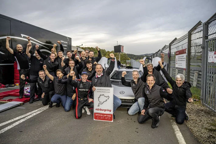 MERCEDES AMG ONE ATOMISE LE RECORD DU NURBURGRING 7