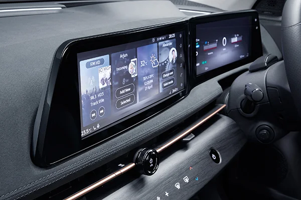 ARIYA Interior Image 12.3 inch twin display source