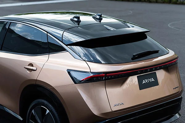 Nissan Ariya rear quarter 2 source