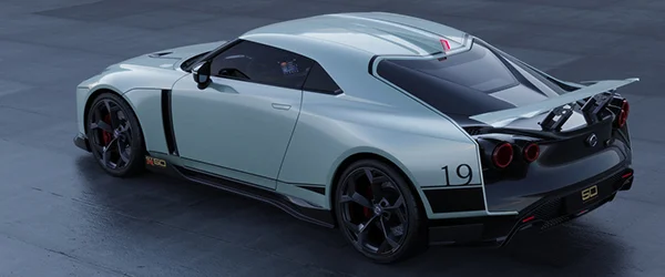 Nissan GT R50 by Italdesign production rendering Mint RR TOP 1200x500
