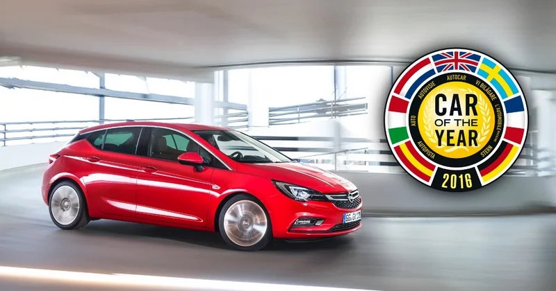 Opel Astra voiture de lannée 2016 1