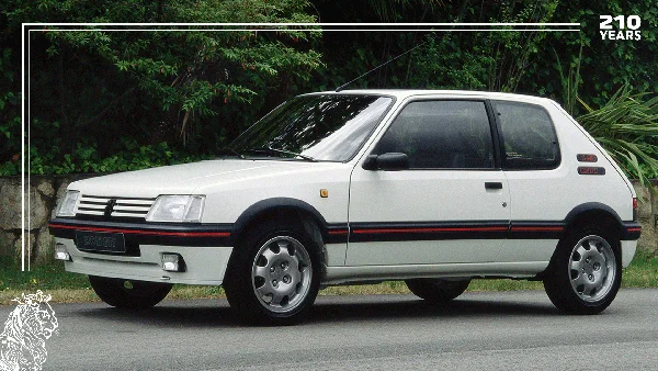 4 PEUGEOT 205 GTi