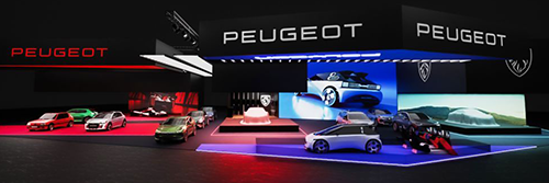 Stand Peugeot Mondial de l4auto Paris