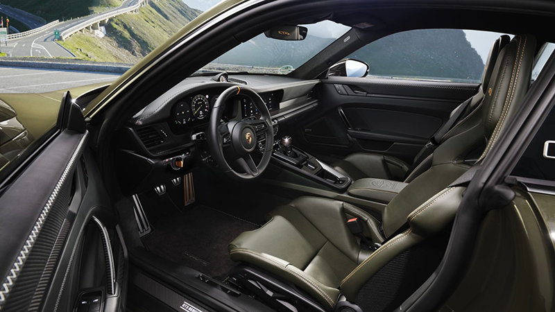 GT3 Bergsport 2026 Porsche Schweiz AG6  l'intérieur