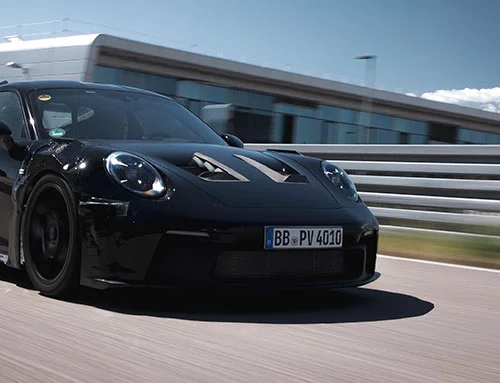 Porsche 911 GT 3 Rs intr