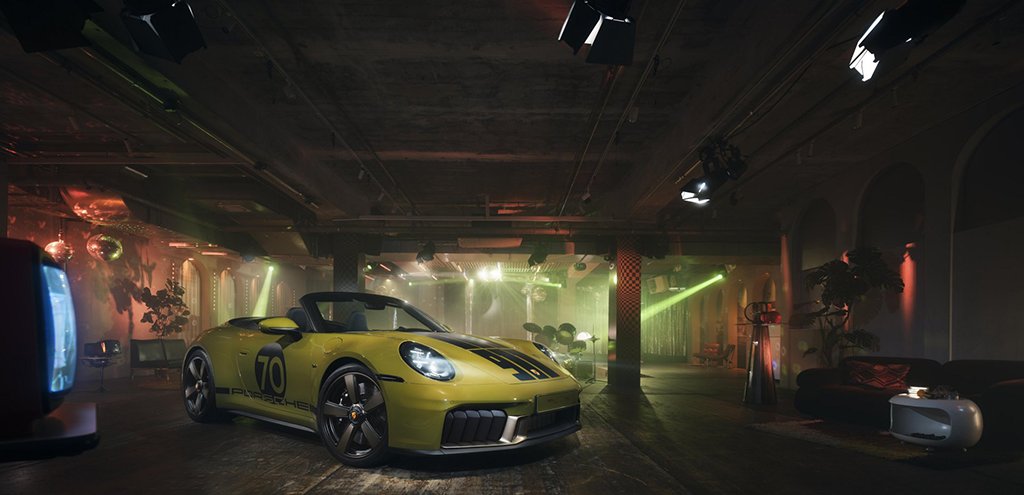 Porsche 911 Spirit 70 2 intr