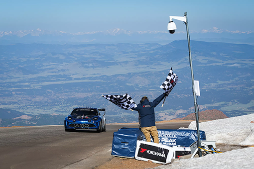 Alpine Pikes peak arrivéeintr