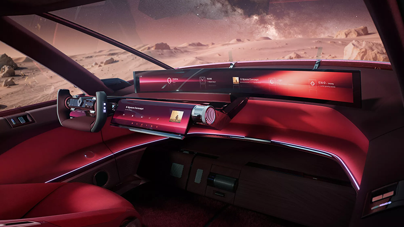 Tableau de bord e-space vision