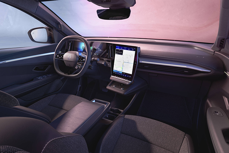 Renault Scenic E Tech electric 2026 vue sur le tableau de bord
