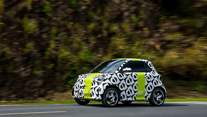 smart hashtag2  en teste sur les routes