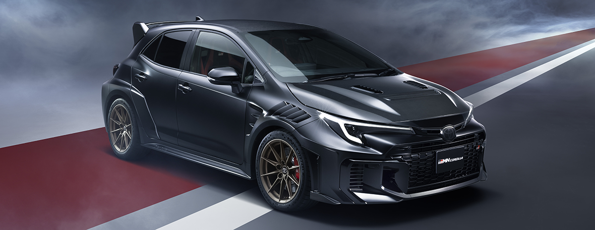Présentation de la Toyota Corolla GRMN sur piste