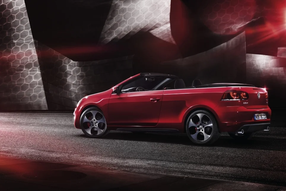 Golf Cariolet GTI profil Cabrio GTI