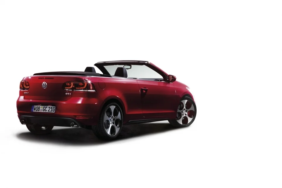 Golf Cabriolet GTI arrière Cabrio Gti
