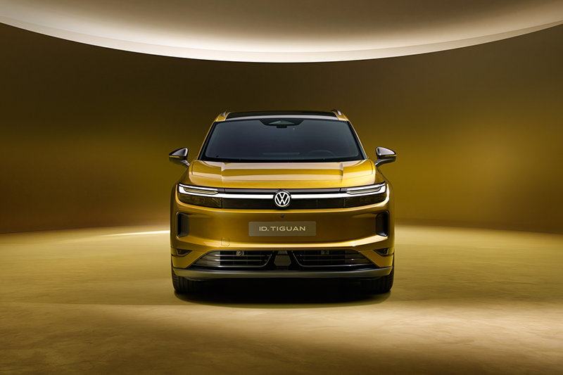Face avnt de l'ID Tiguan en studio