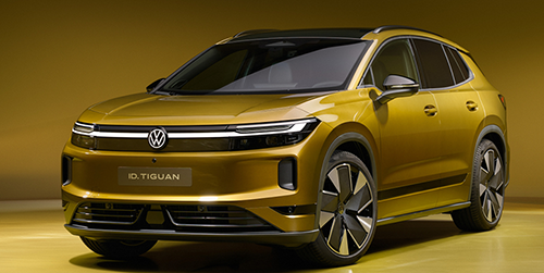 VW ID Tiguan de face en studio