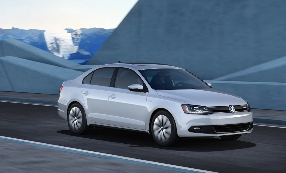 Jetta hybrid avant droit Jetta hybrid