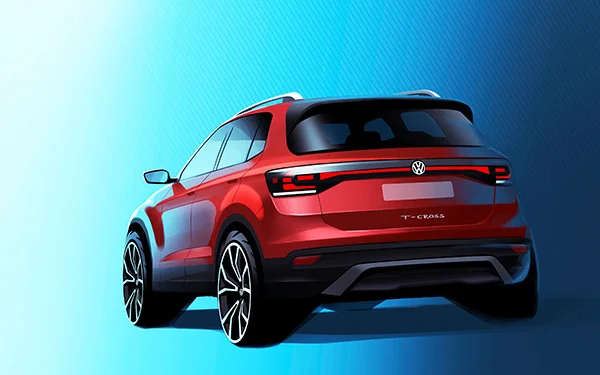 T cross futtur SUV VW
