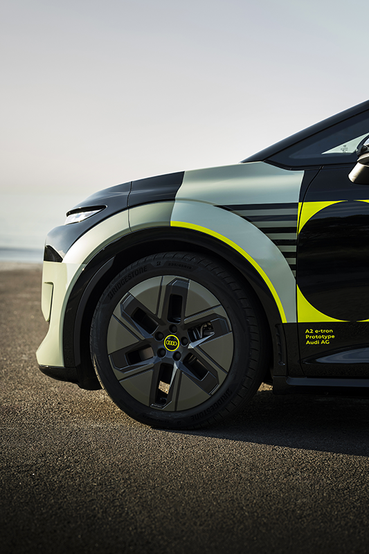 Audi A2 e tron  les jantes