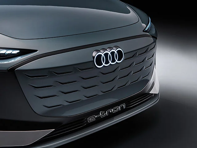 Audi A6 E tron calandre