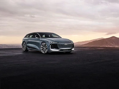 Audi A6 Avant e tron concept intr