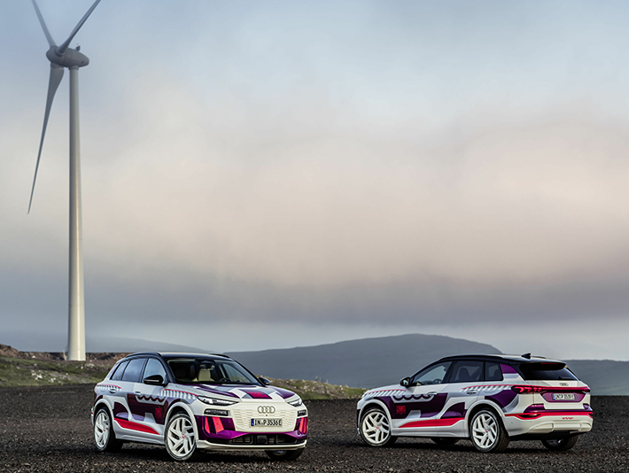 Audi lance une invitation pour un essai routier avec la Nouvelle AudiÂQ6 e tron 1