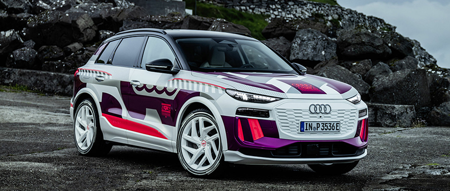 la Nouvelle AudiÂQ6 e tronintro