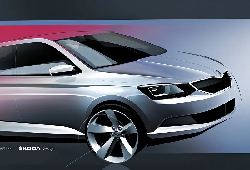 New Skoda Fabia detail