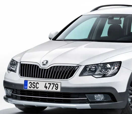 Skoda Superb Combi Off Road presentation