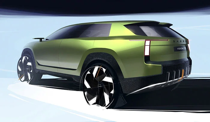 Concept car Skoda Vision 7S