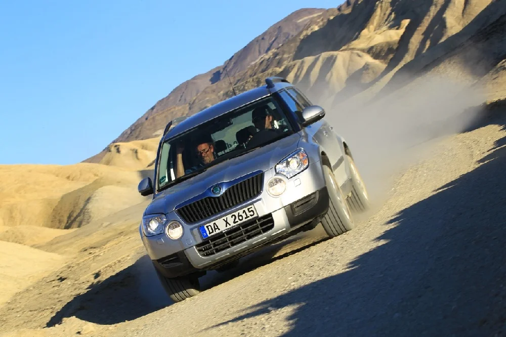 Skoda Yéti 2 roeus motrices accueil Skoda Yeti