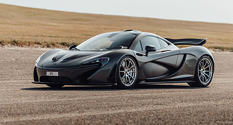 McLaren P1 Gris Orage avec plaque belge P1 vendue aux enchères au Zoute Concours 2026"
