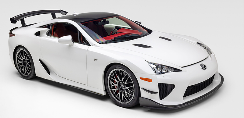 L'un des 64 exemplaires seulement de la LFA Nürburgring Package