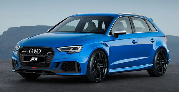 audi rs3 tuning von abt sportsline sportback front