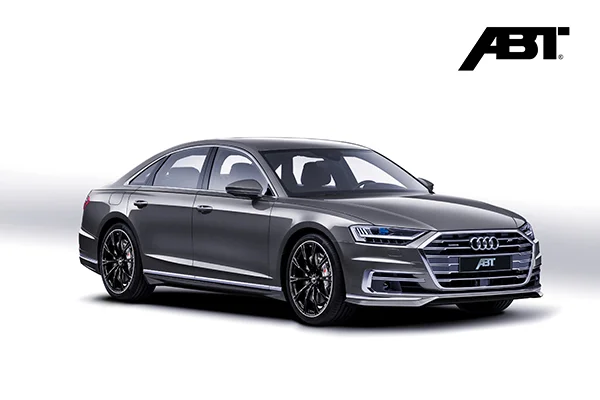 ABT Audi A8 front grey