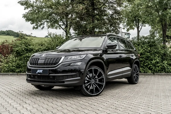 ABT Skoda Kodiaq GR mattblack front