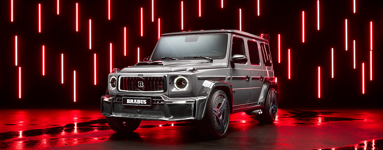 BRABUS 900 ROCKET EDITION W465 On Location 7 intr