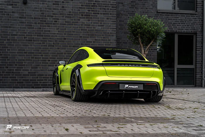 PD TE Diffusor for Porsche Taycan Prior Design PD TE Widebody Aerodynamic Kit 2